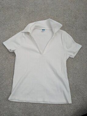 White polo shirt